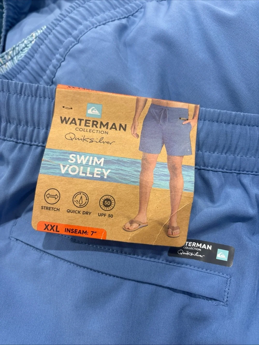 Quiksilver Waterman Collection Swim Volley Shorts Size XXL